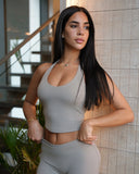 Softline | Halter Top Sculptant avec Maintien Intégré