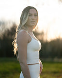 SoftLine Sculpted Essential Mid Tank Avec Maintien intégré | Coconut Milk