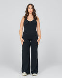 SoftLine - Sculpted Halter Top with Bra support | Onyx Shadow