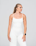 SoftLine Sculpted Essential Mid Tank Avec Maintien intégré | Coconut Milk