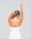 SoftLine - Sculpted Halter Top with Bra support | Coconut Milk