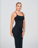 SoftLine Sculpted Essential Mid Tank with Bra support | Onyx shadow