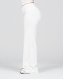 White pants on a white background